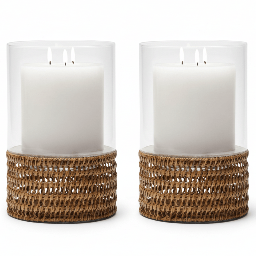Mendi Hurricane Set Candleholders 06MEND-NT-LGHC