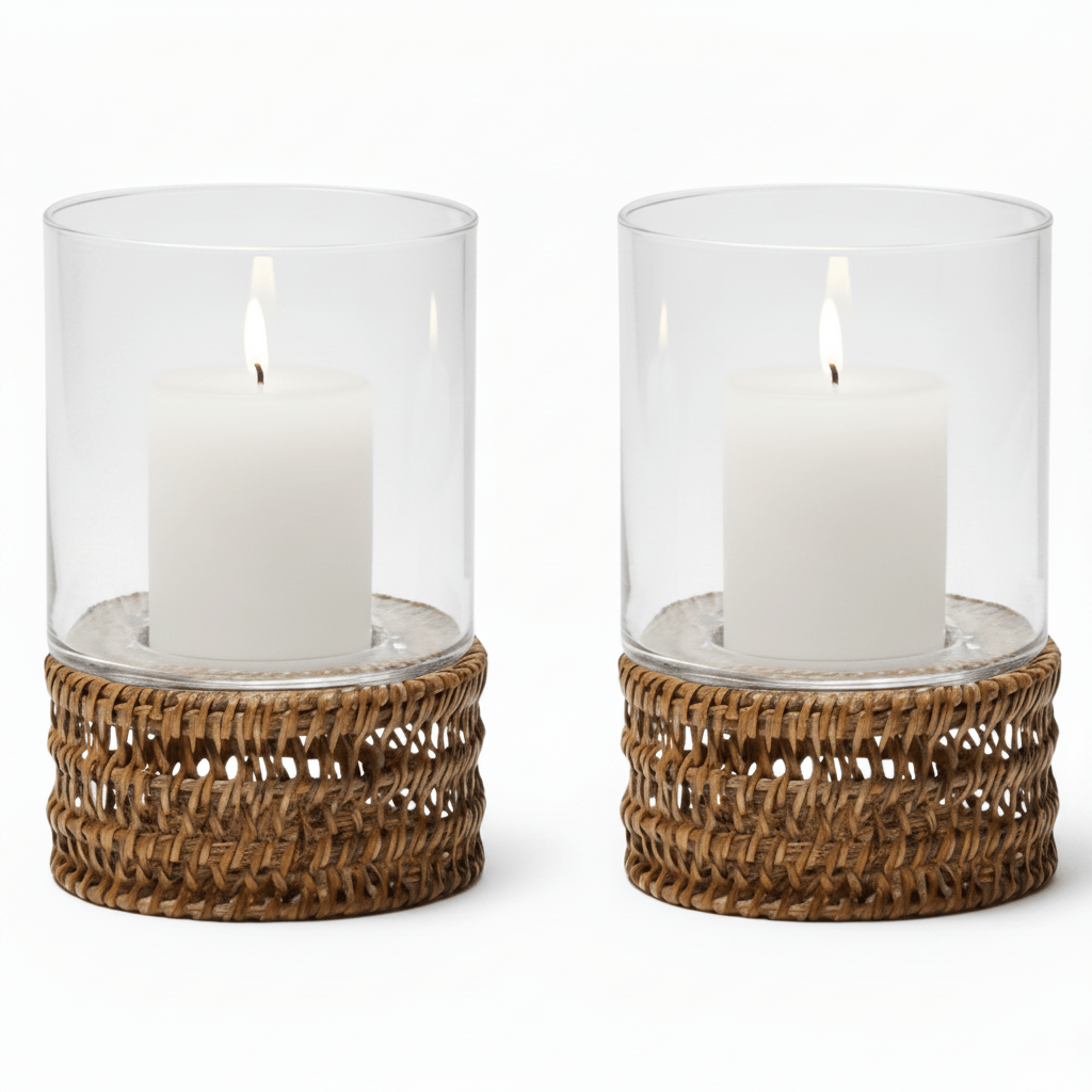 Mendi Hurricane Set Candleholders 06MEND-NT-SMHC
