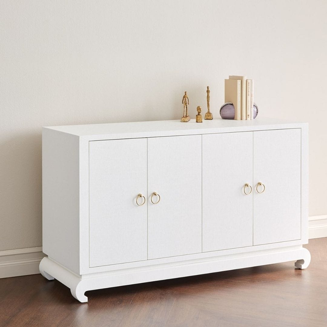 Meredith 4-Door Cabinet Sideboards + Cabinets
