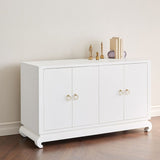 Meredith 4-Door Cabinet Sideboards + Cabinets