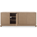Meredith Extra Large 4-Door Cabinet Sideboards + Cabinets