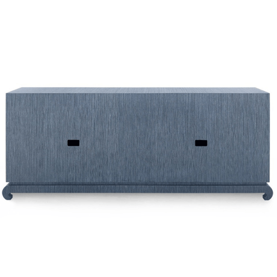 Meredith Extra Large 4-Door Cabinet Sideboards + Cabinets