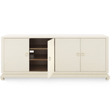 Meredith Extra Large 4-Door Cabinet Sideboards + Cabinets