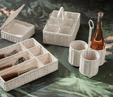 Micaela Rattan Napkin Tray Trays