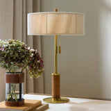 Middlebury Lamp Table + Desk Lamps PDC12