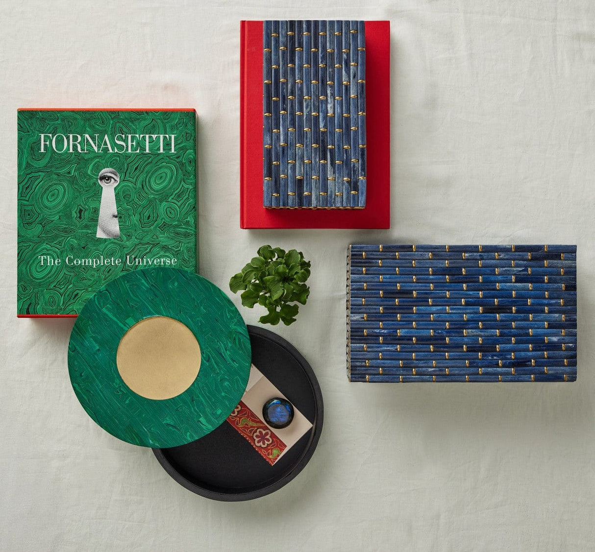 Midnight Bamboo Box (Set of 2) Boxes 1200-1060