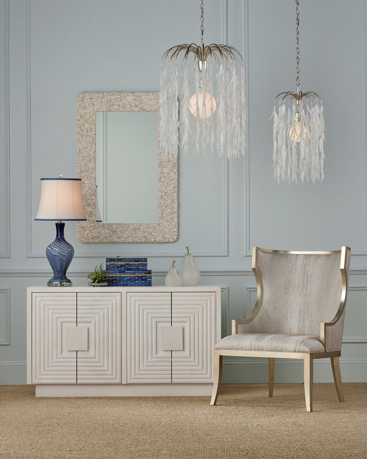 Midnight Bamboo Box (Set of 2) Boxes 1200-1060