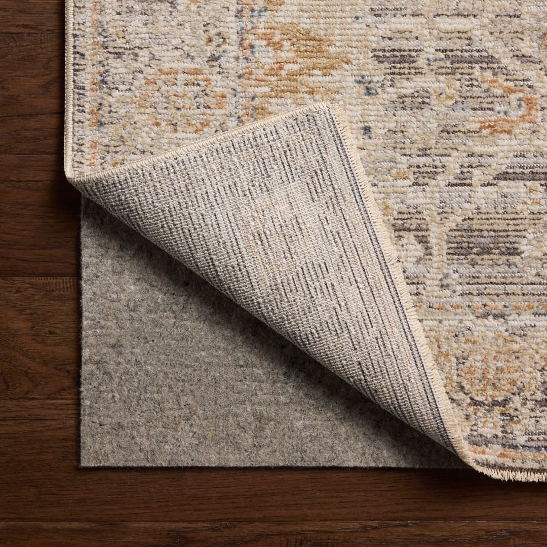 Milena Charcoal/Apricot Rug Area Rugs