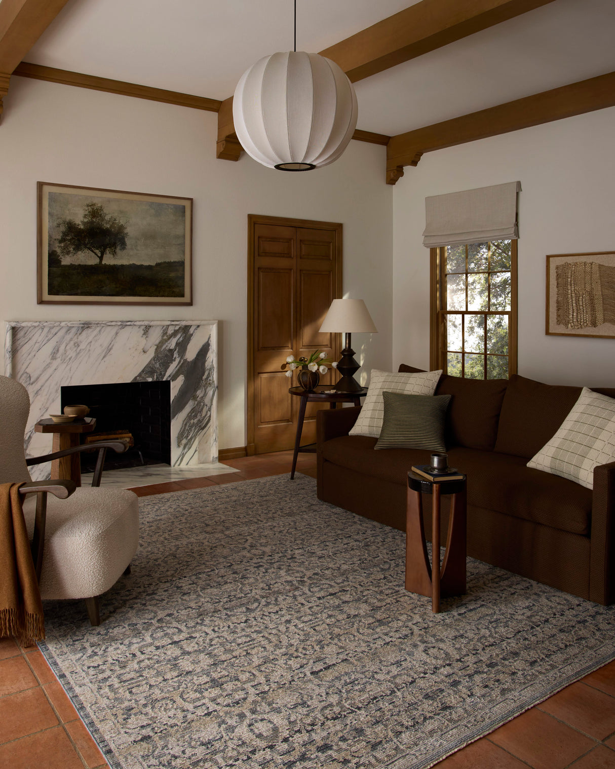 Milena Denim/Natural Rug Area Rugs