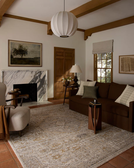 Milena Ivory/Ochre Rug Area Rugs