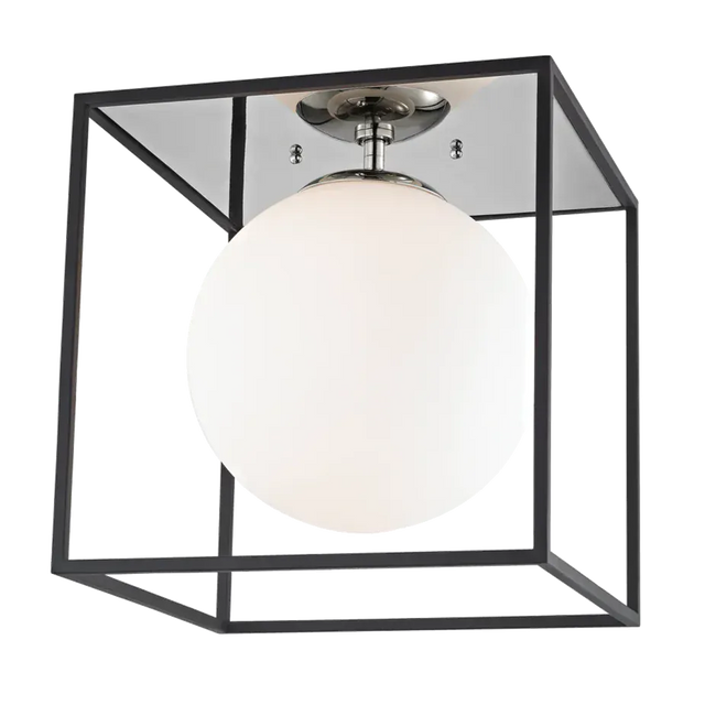 Mitzi Aira Flush Mount Flush Mounts H141501L-PN/BK-store