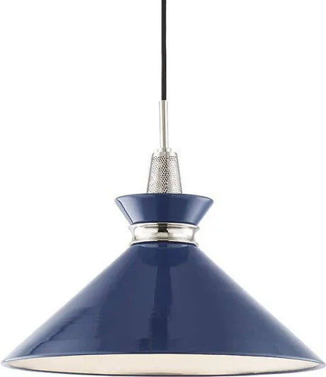 Mitzi Large Kiki Pendant Navy Pendants H251701L-AGB/CR-KIKI