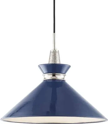 Mitzi Large Kiki Pendant Navy Pendants H251701L-AGB/CR-KIKI