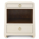 Ming 2 Drawer Side Table