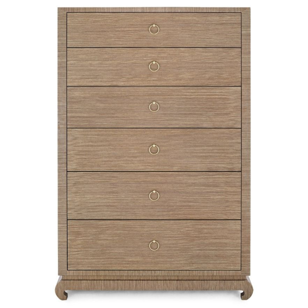 Ming Tall 6-Drawer