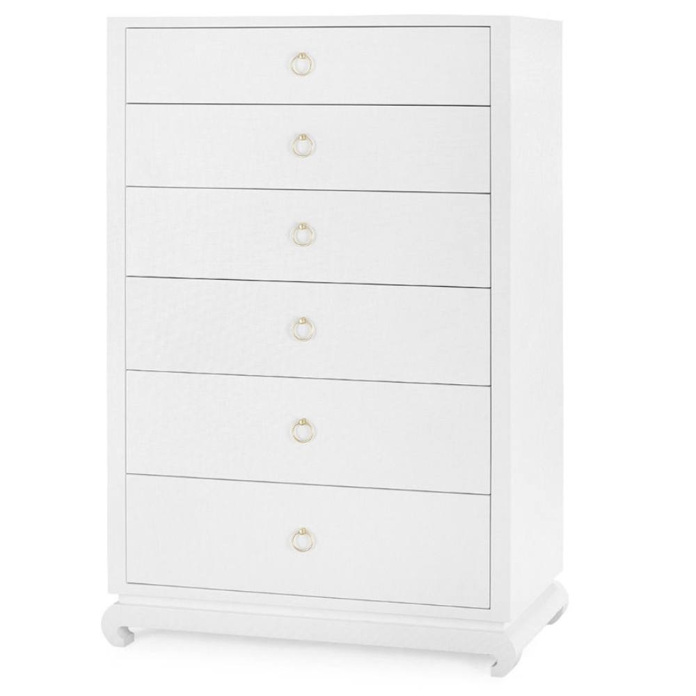 Ming Tall 6-Drawer