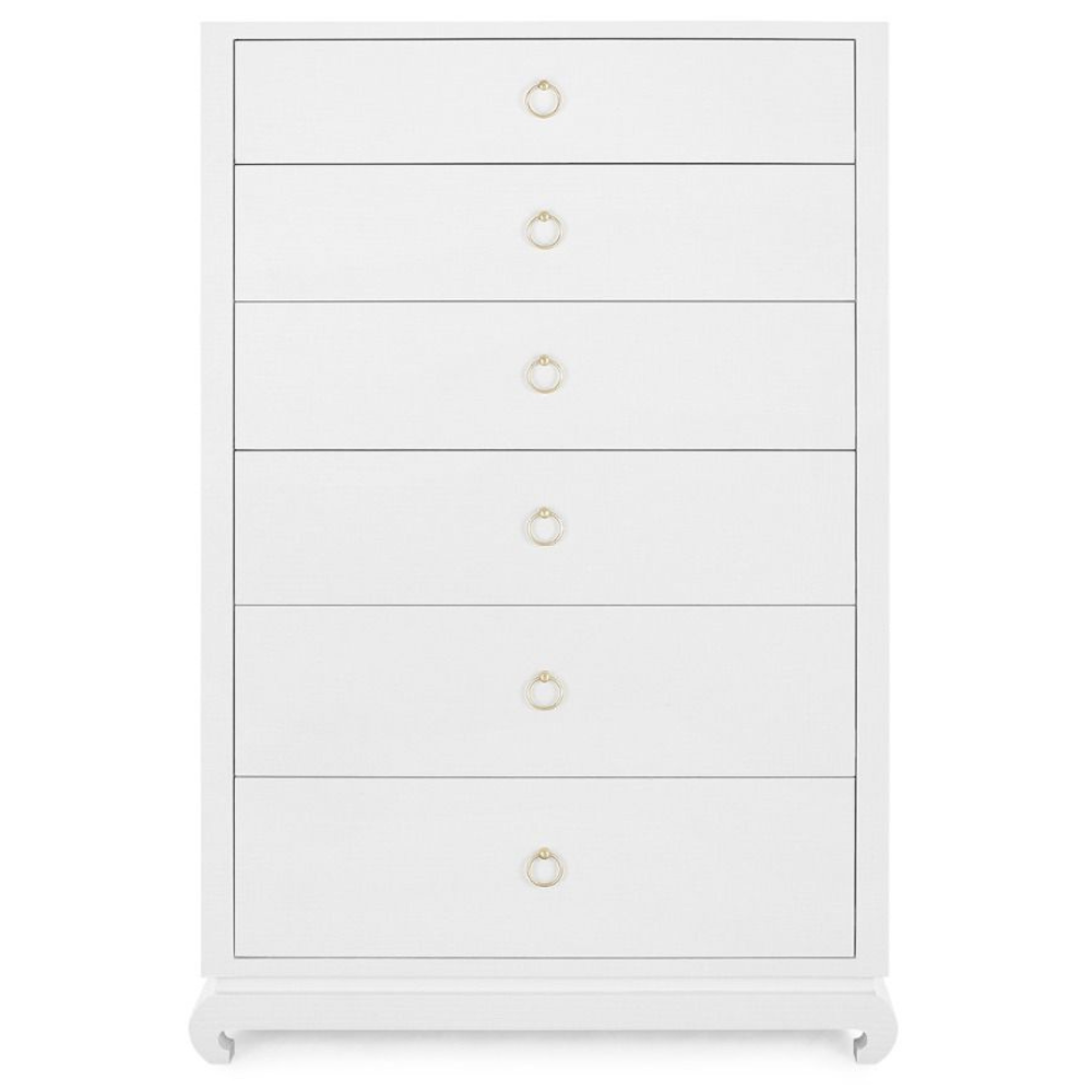 Ming Tall 6-Drawer