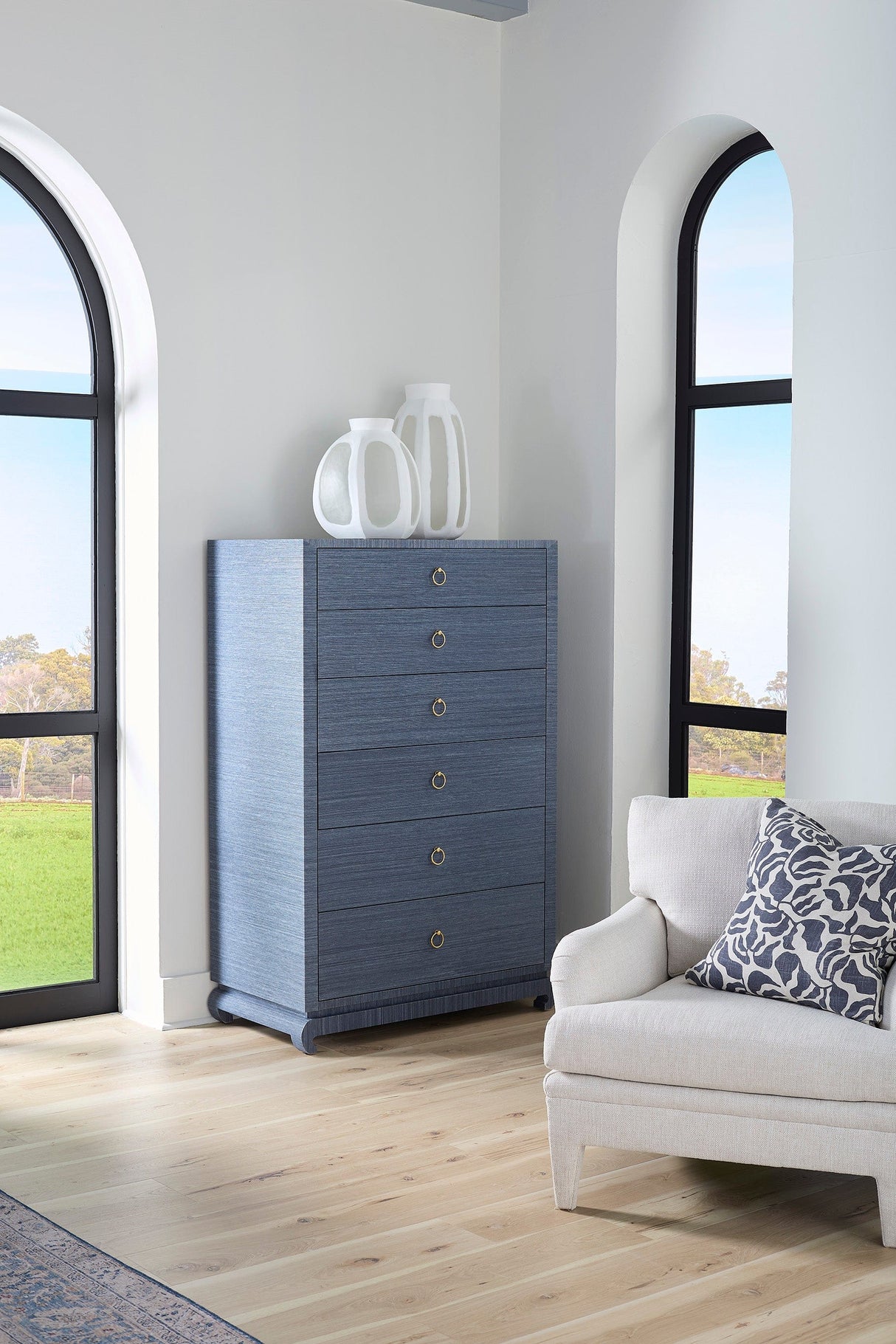 Ming Tall 6-Drawer