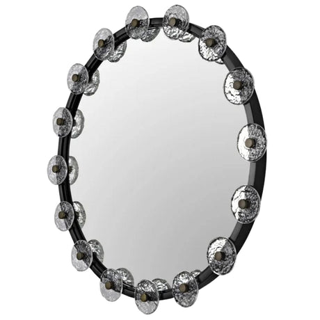 Moira Mirror with Glass Details Mirrors PZ008MTB 00842449131729