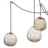 Molten Spider with Smoke Glass Wall Lighting 16-1111NB 844717025808
