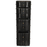 Monolith Four Sided Tower Chest Bookcases, Tall Cabinets + Shelving GDRE254HB