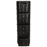 Monolith Four Sided Tower Chest Bookcases, Tall Cabinets + Shelving GDRE254HB