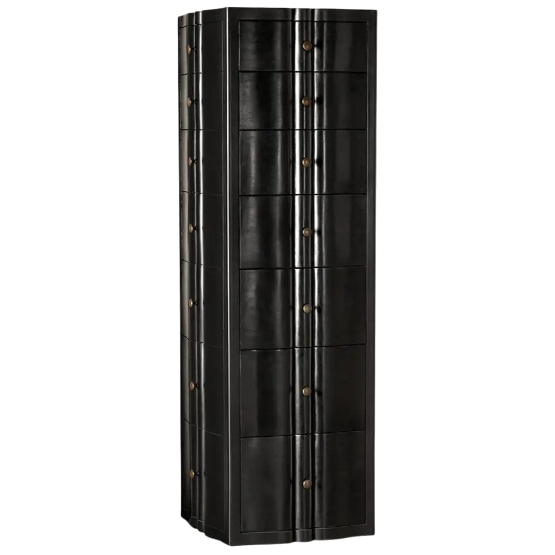Monolith Four Sided Tower Chest Bookcases, Tall Cabinets + Shelving GDRE254HB