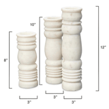 Monument Candlesticks (Set of 3) Candle Holders 7MONU-CSWH 688933036855