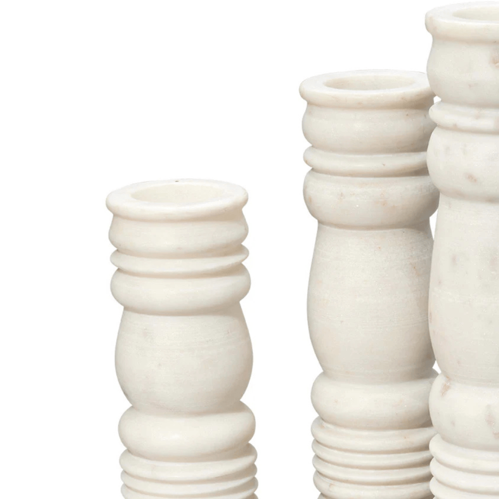 Monument Candlesticks (Set of 3) Candle Holders 7MONU-CSWH 688933036855