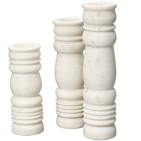 Monument Candlesticks (Set of 3) Candle Holders 7MONU-CSWH 688933036855