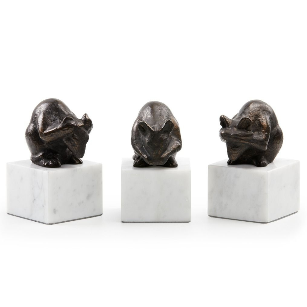 Mouse Statue (Set of 3)