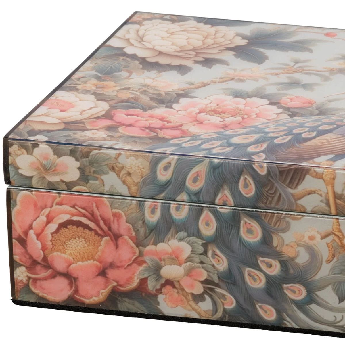 Mural Lacquered Box Boxes 7MURA-BXBL 688933041705
