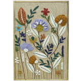 Muro "Sprout" Embroidered Wall Art Round + Oval Mirrors TOV-C18850 793580644558