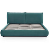 Murray Faux Mohair Velvet Bed Bed