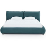 Murray Faux Mohair Velvet Bed Bed