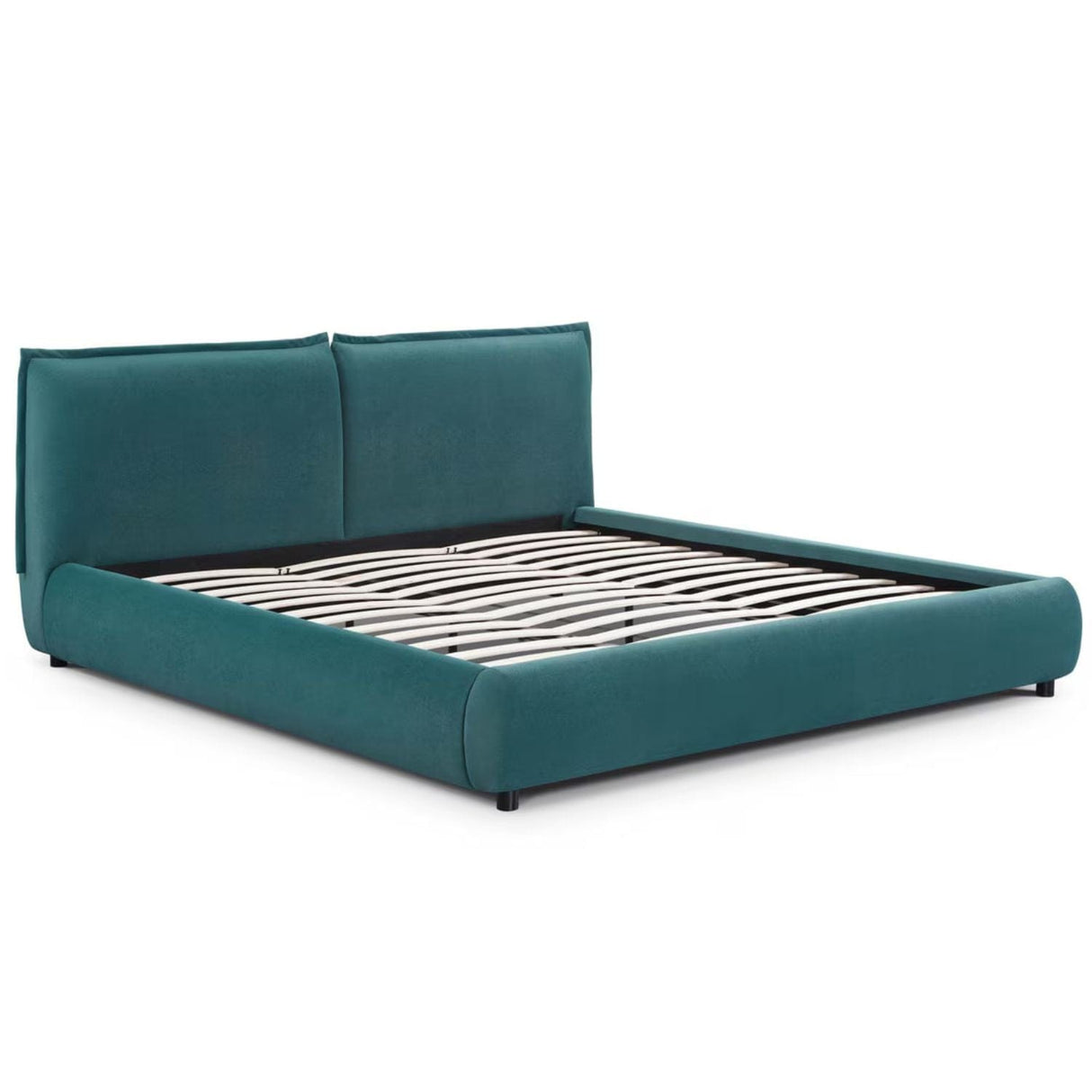 Murray Faux Mohair Velvet Bed Bed
