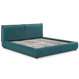 Murray Faux Mohair Velvet Bed Bed