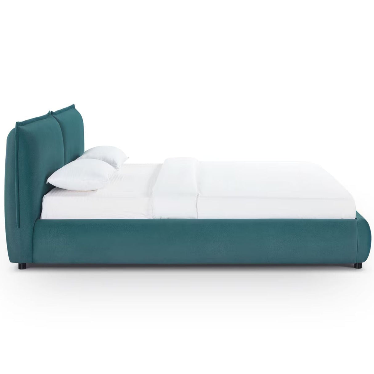 Murray Faux Mohair Velvet Bed Bed