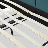 Murray Faux Mohair Velvet Bed Bed