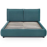 Murray Faux Mohair Velvet Bed Bed