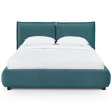 Murray Faux Mohair Velvet Bed Bed