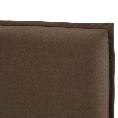 Murray Faux Mohair Velvet Bed Bed