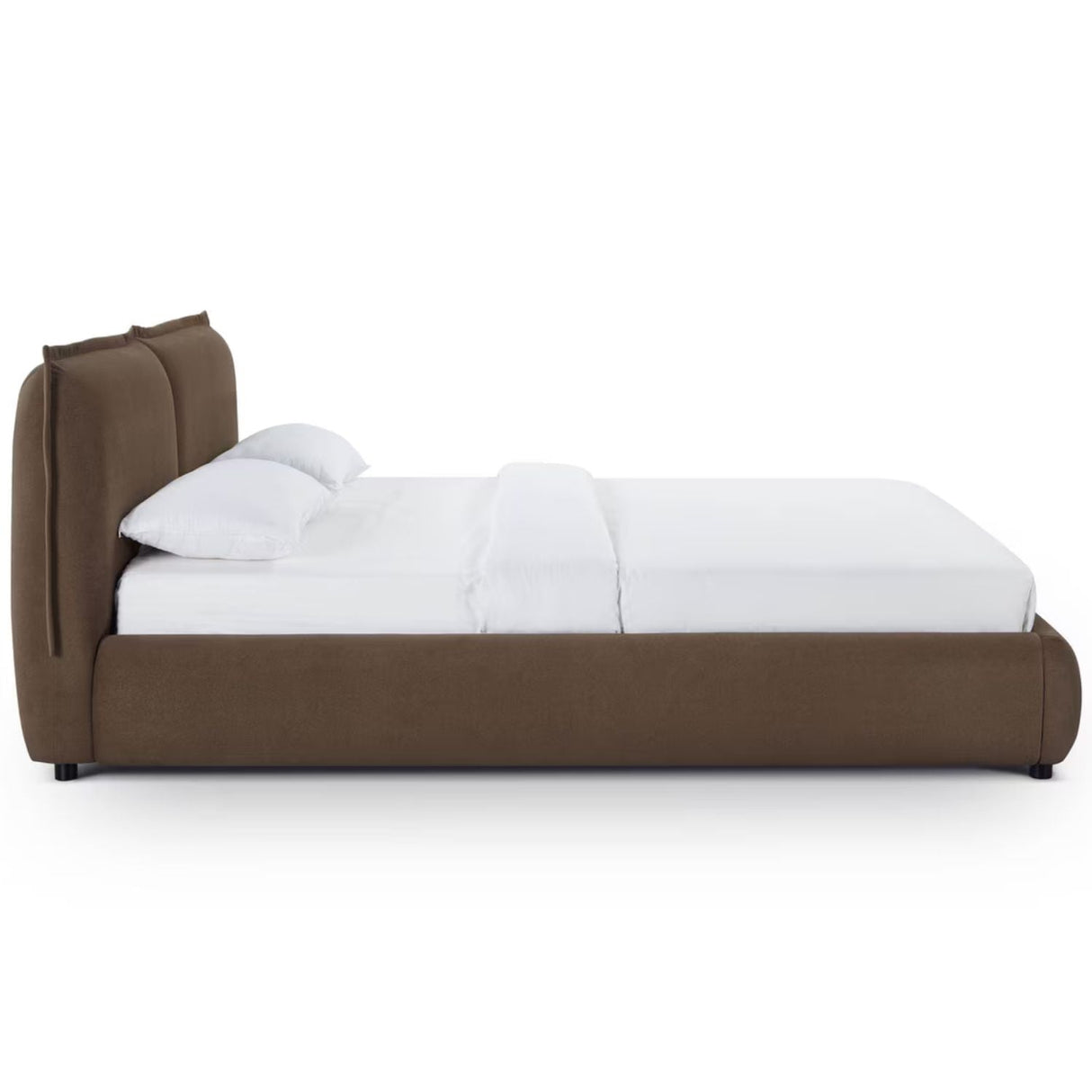 Murray Faux Mohair Velvet Bed Bed