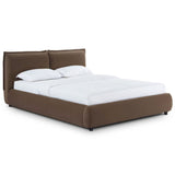 Murray Faux Mohair Velvet Bed Bed TOV-B69345