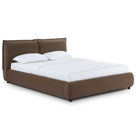 Murray Faux Mohair Velvet Bed Bed TOV-B69345