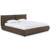 Murray Faux Mohair Velvet Bed Bed TOV-B69346