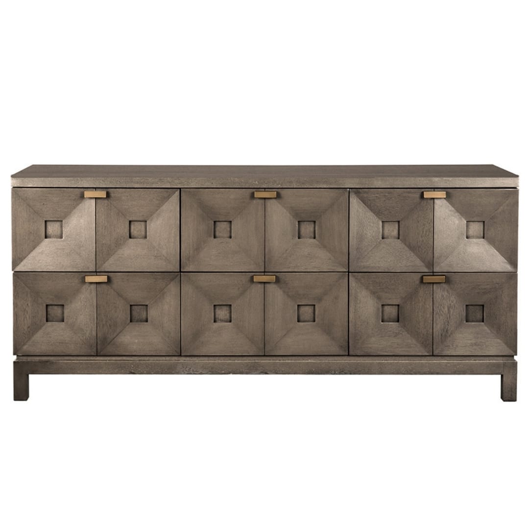 Musashi 6 Drawer Cabinet Sideboards + Cabinets GCON458GEW-3 00842449139626