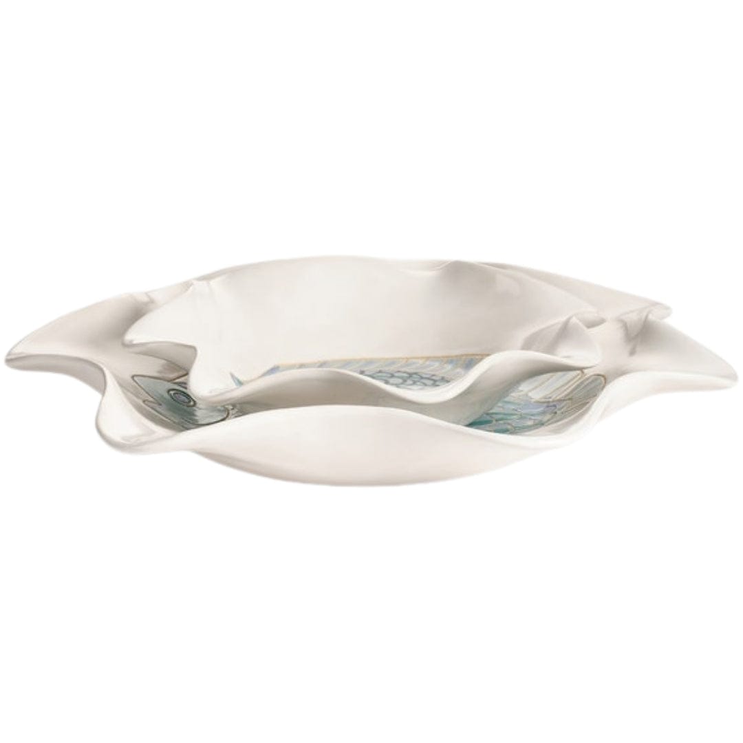 Nala Bowl Set (Set of 2) Centerpiece + Accent Bowls OBJNALABWWHAQ
