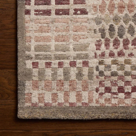 Nara Grey/Rose Rug Area Rugs