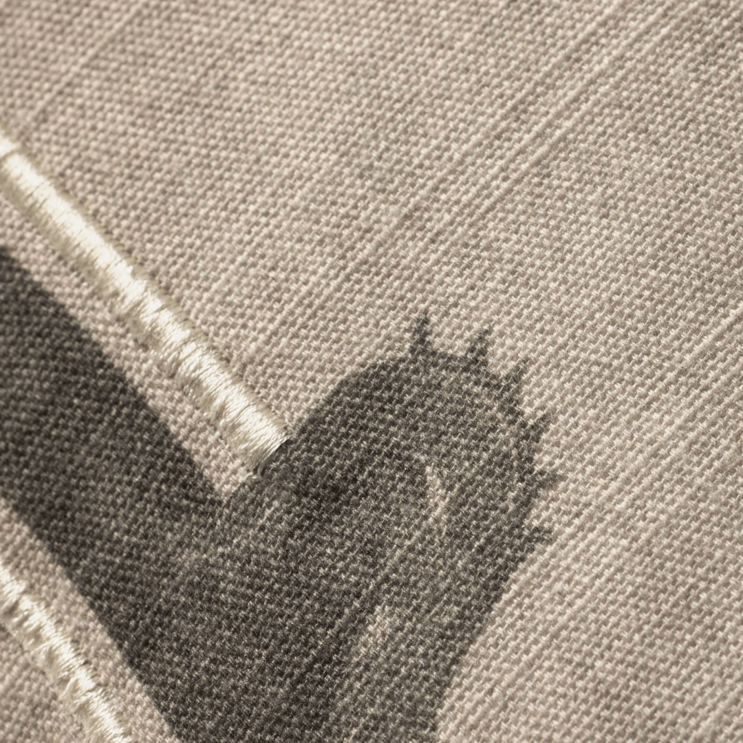 Natural/Green Pillow Throw Pillows